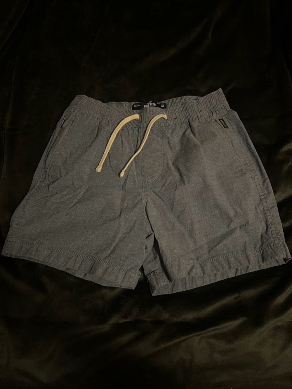 Hollister Men’s Light Blue Jogger Shorts